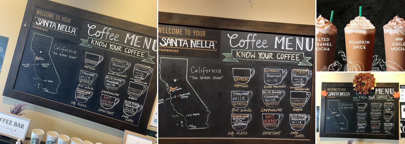 Starbucks Menu