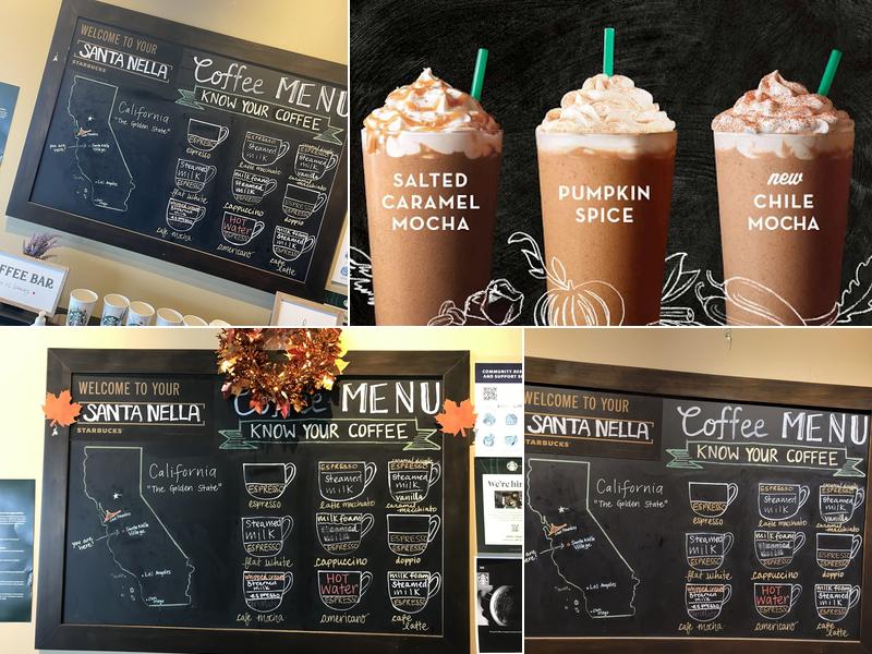Starbucks Menu