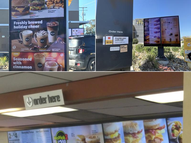 McDonald's Menu