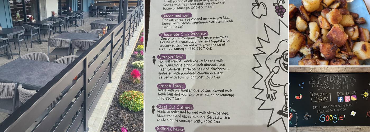 First Watch Menu