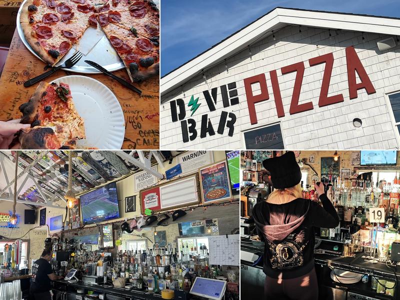 Dive Bar Pizza Menu