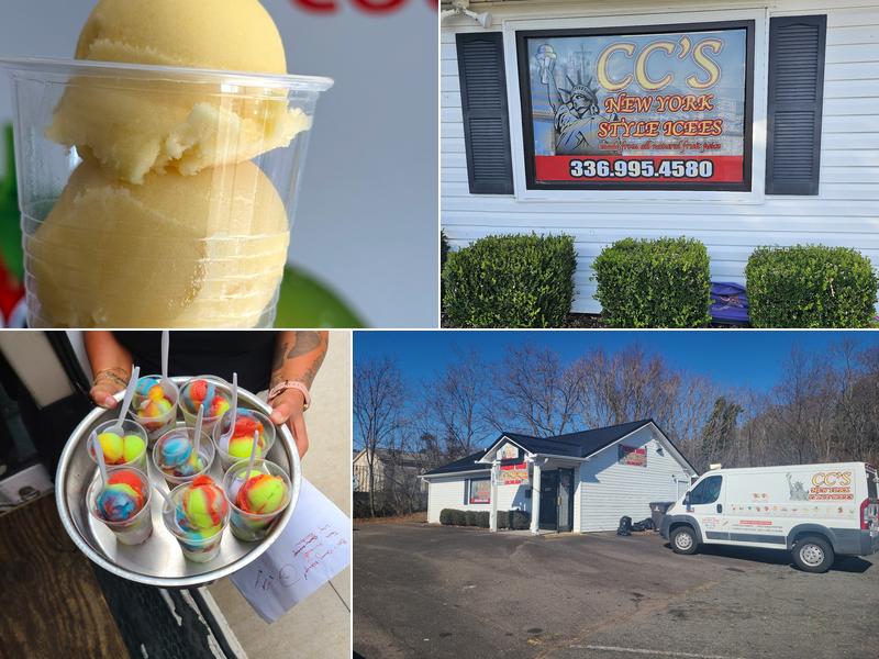 CC's New York Style Icees 1921 Silas Creek Pkwy, Winston-Salem