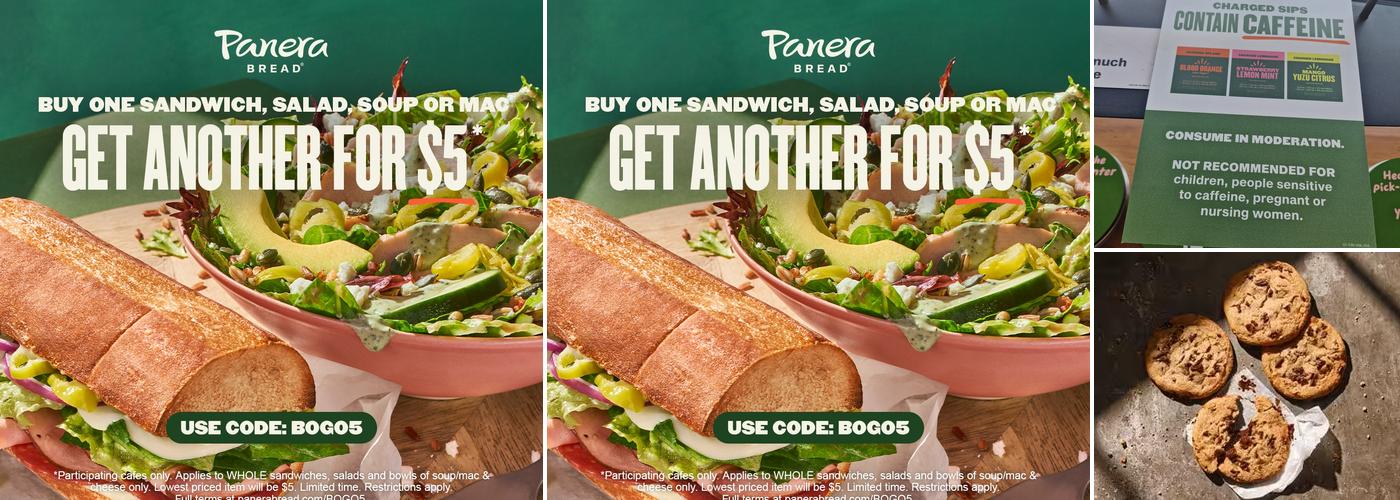 Panera Bread Menu