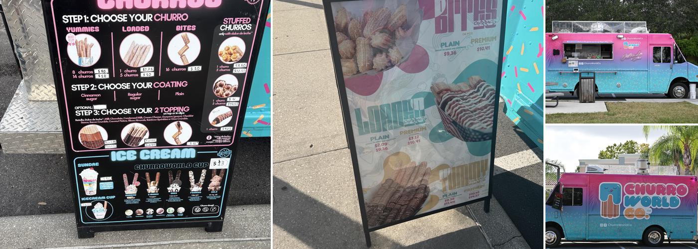 ChurroWorld Co Menu