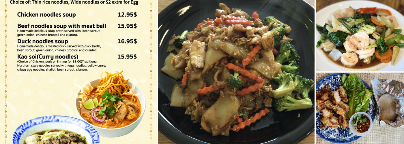 Thai Pot Menu