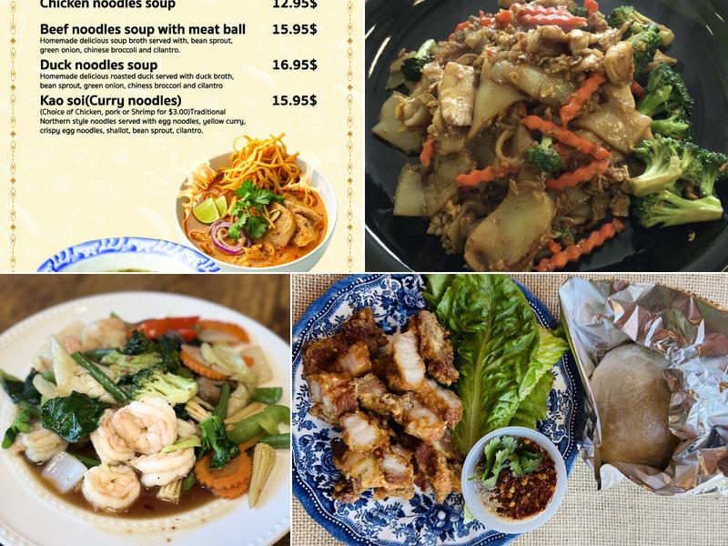 Thai Pot Menu