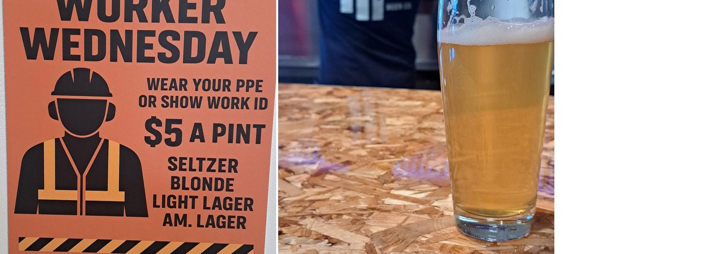 3rd Strike Beer Co Menu