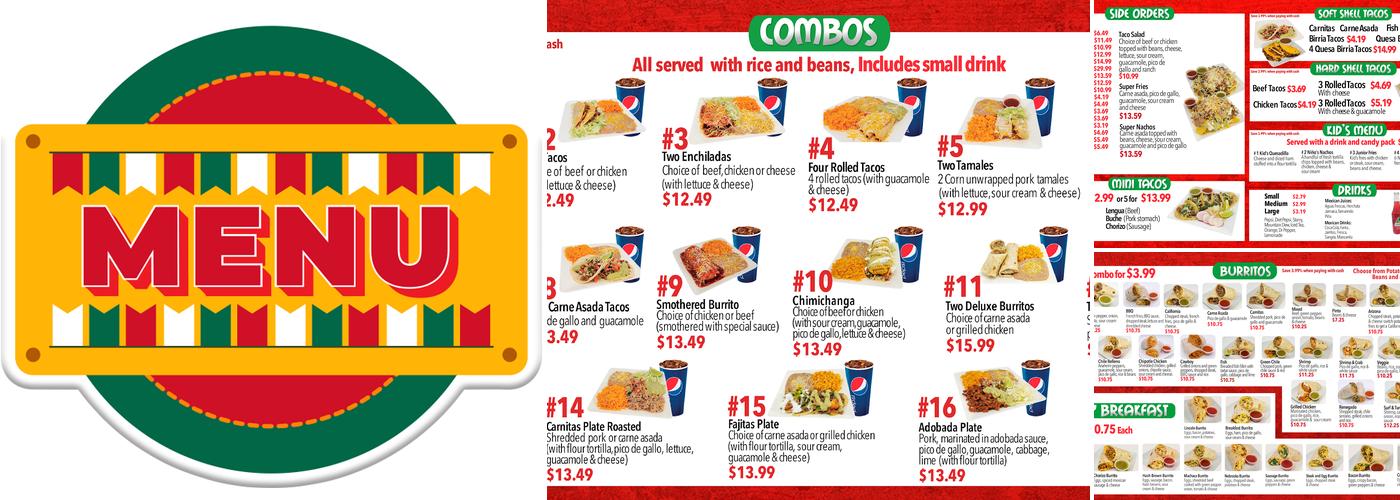 D'Leons Taco Rico Menu