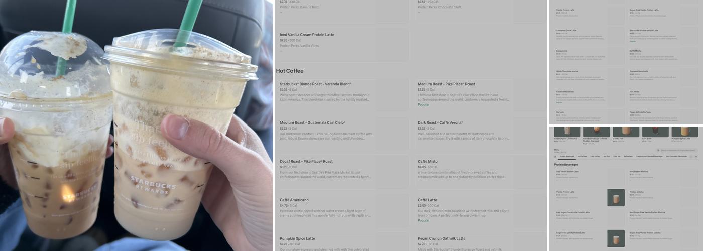Starbucks Menu