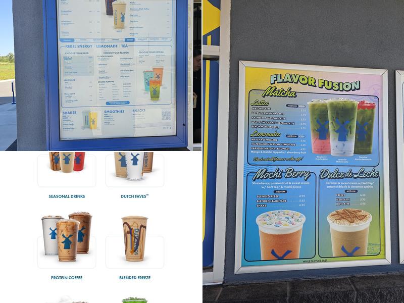 Dutch Bros Coffee Menu
