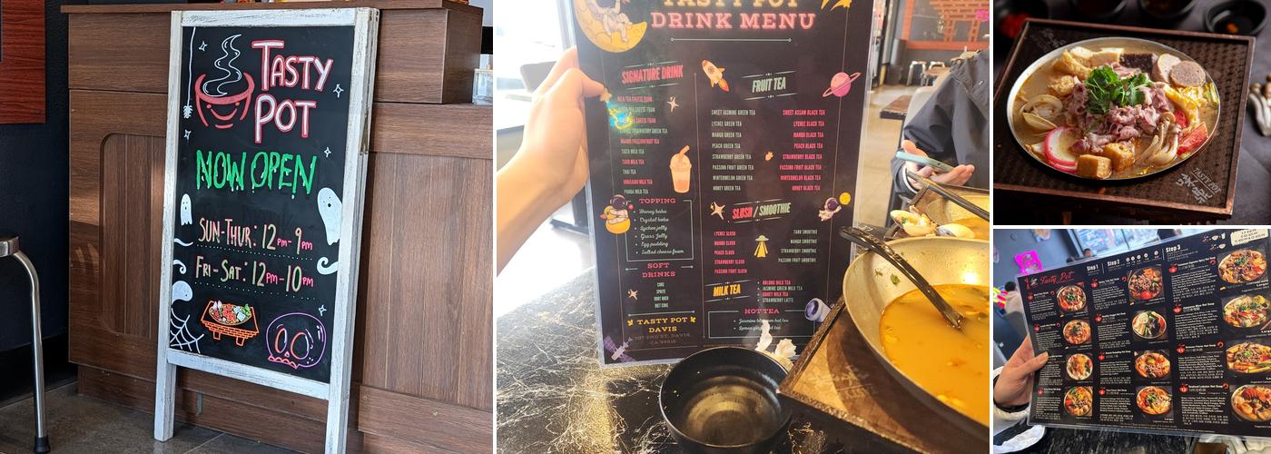 Tasty Pot Davis Menu