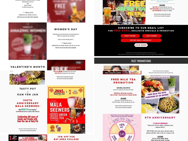 Tasty Pot Davis Menu