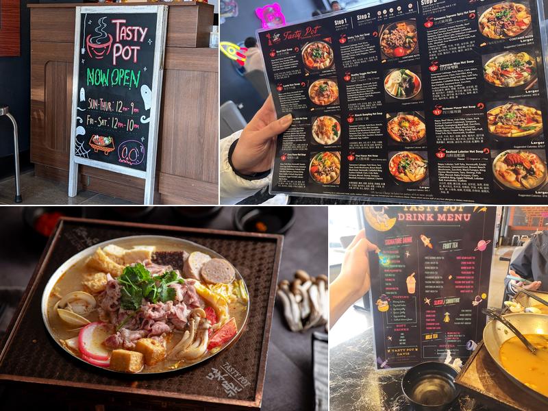 Tasty Pot Davis Menu