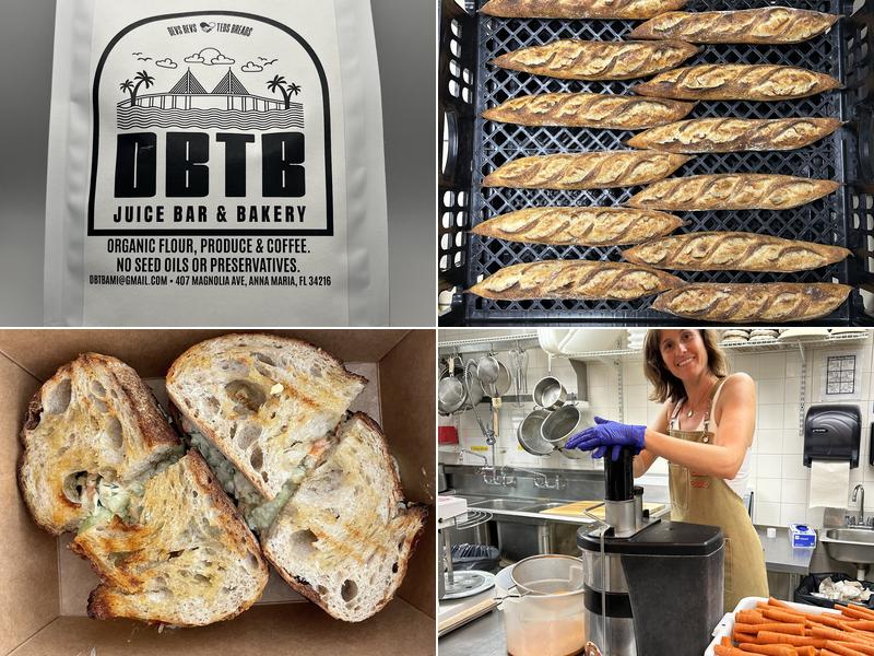 DBTB juice bar & bakery 407 Magnolia Ave, Anna Maria