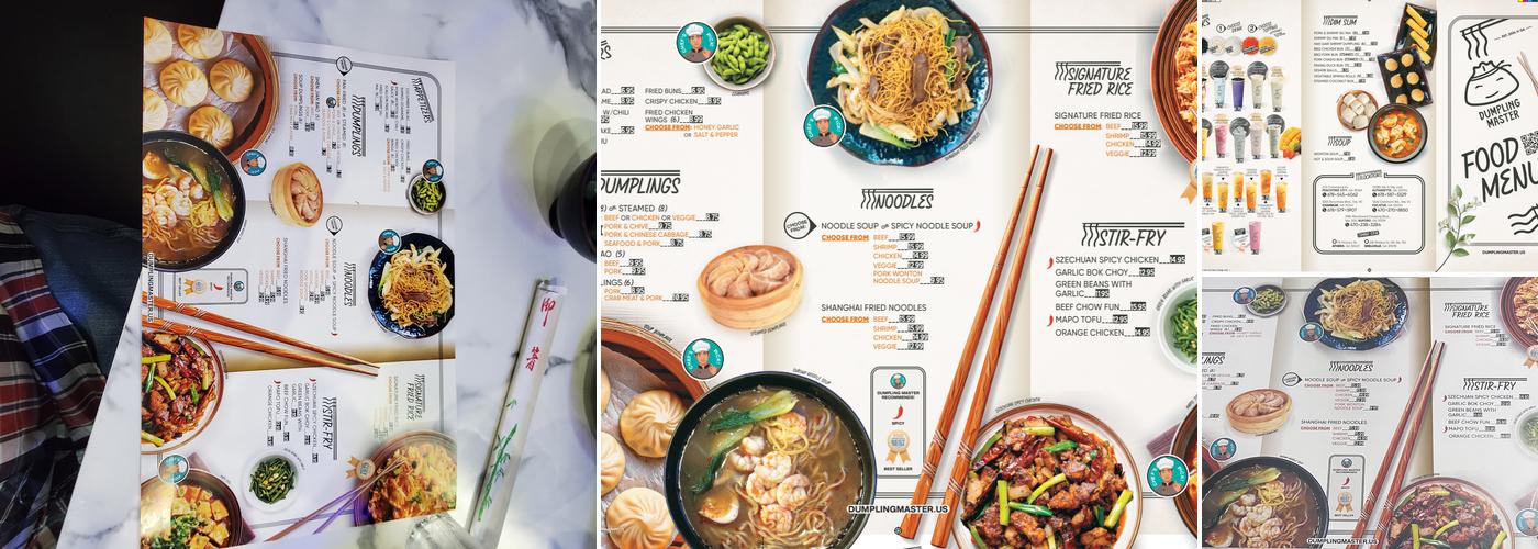 Dumpling Master | Bubble Tea & Noodles Menu