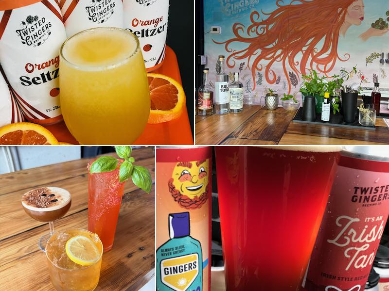 Twisted Gingers Brewing Industrial Lounge