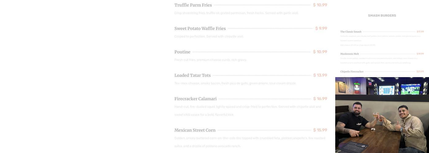 Loco Kitchen + Bar Menu