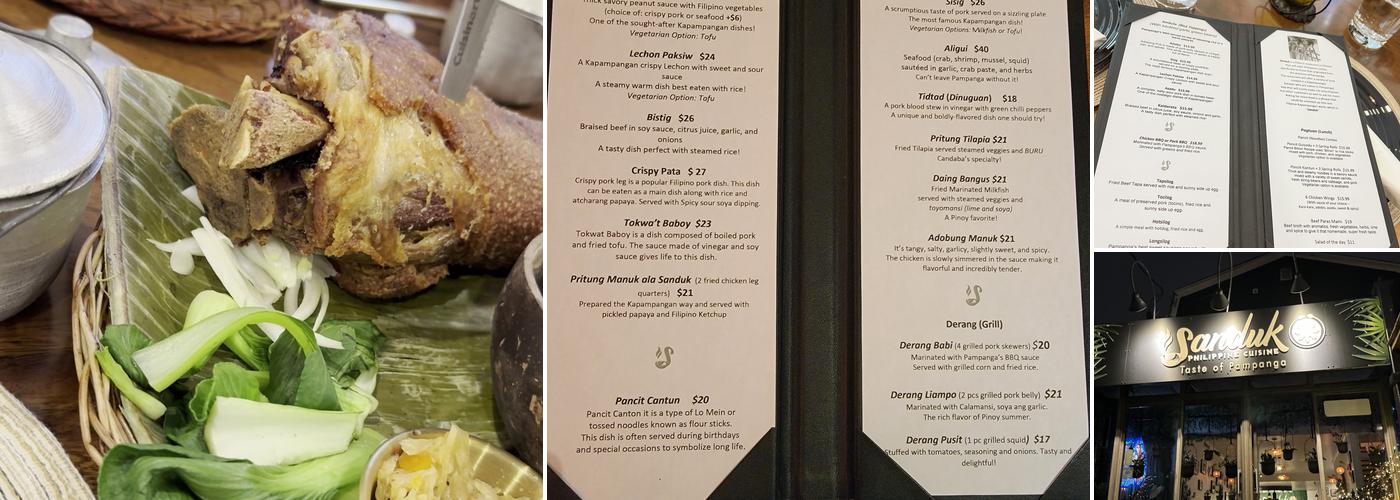 Sanduk Menu