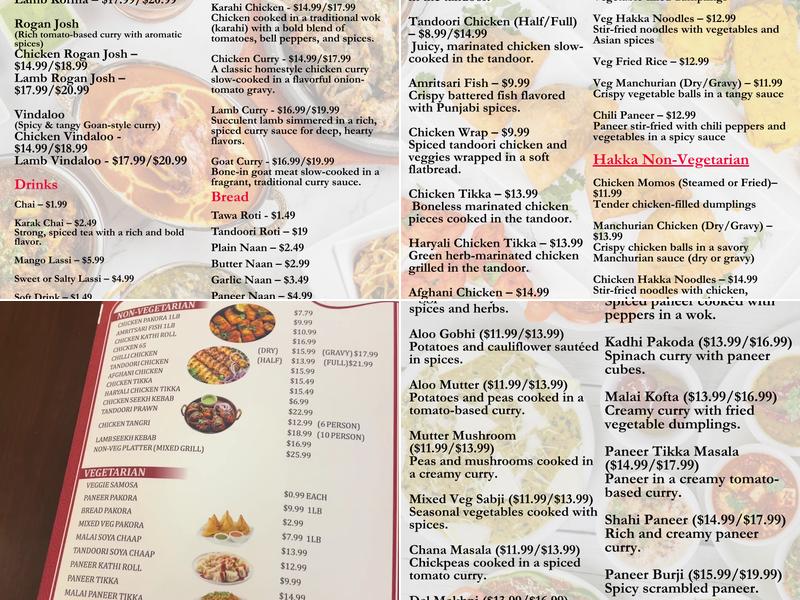 Town Sweets and Grill Menu