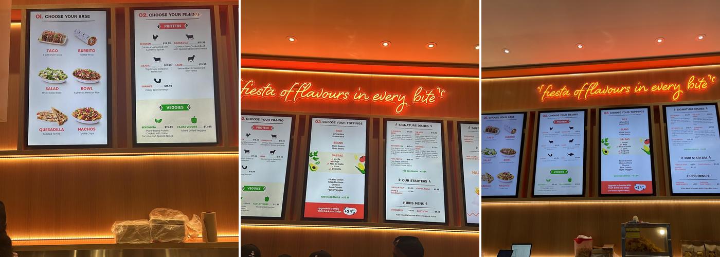 Don Tacos Richmond Menu