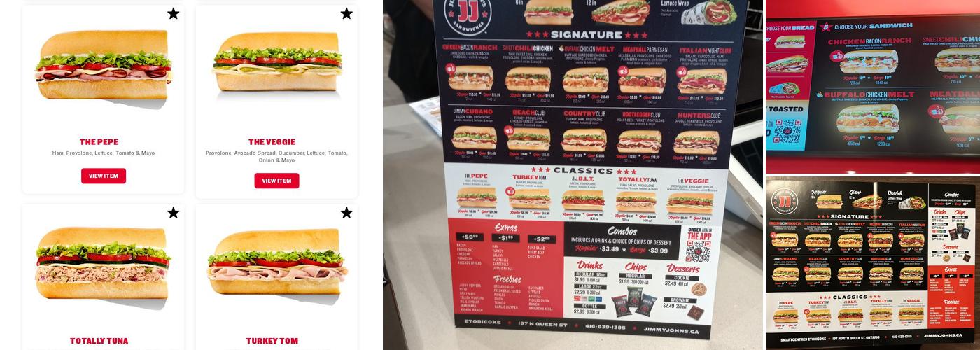 Jimmy John's Menu