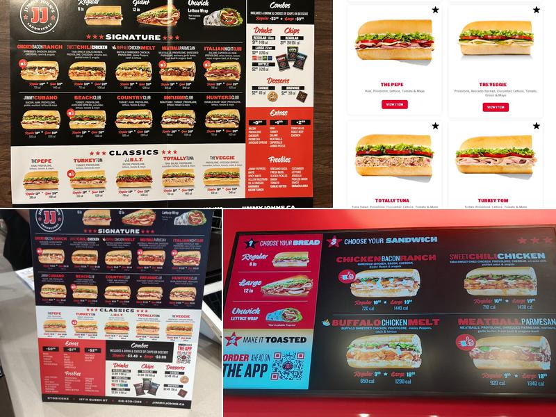 Jimmy John's Menu