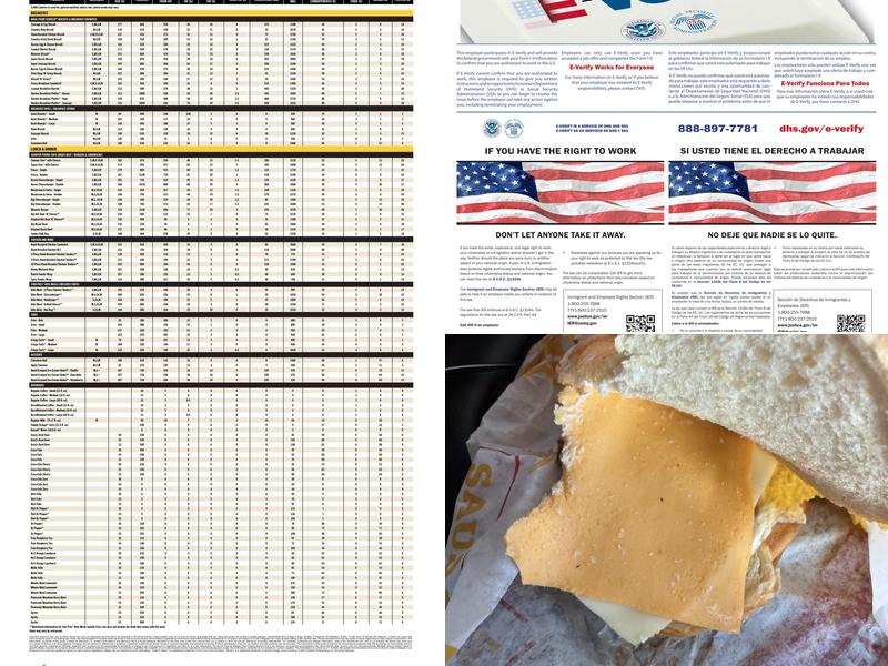 Hardees Menu