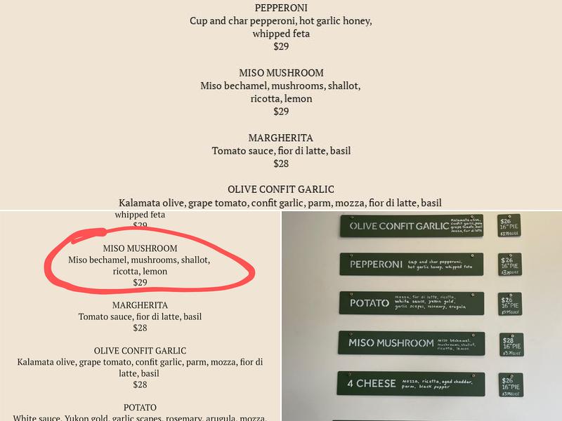 Paisanos Slice Shop Menu