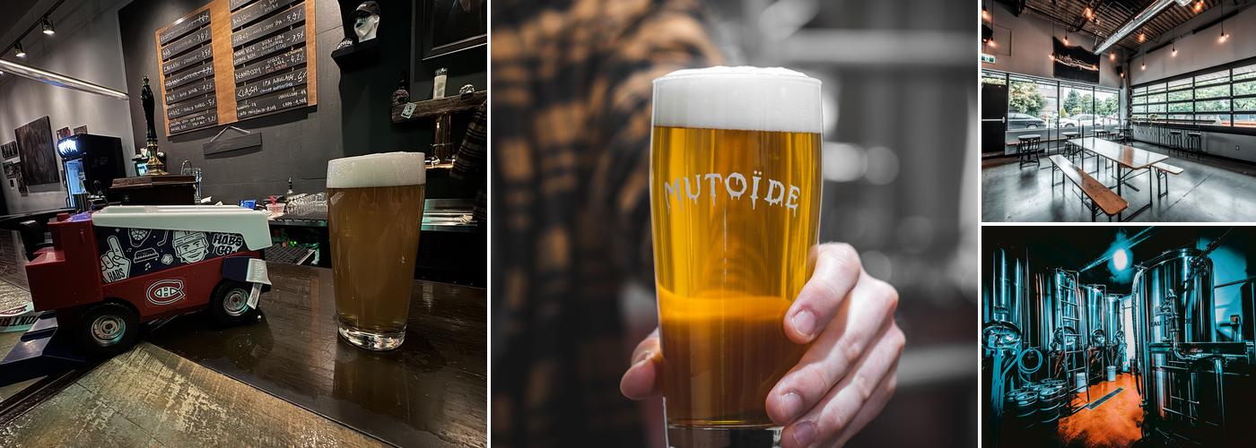 Mutoïde - Microbrasserie Menu