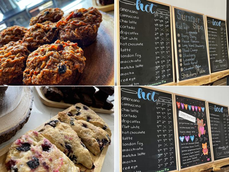 grounded. Coffeebar Menu