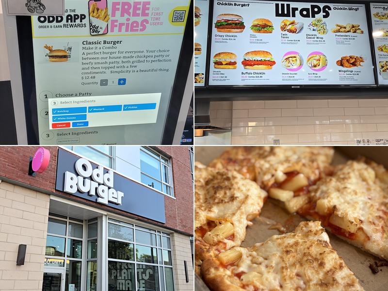 Odd Burger Menu
