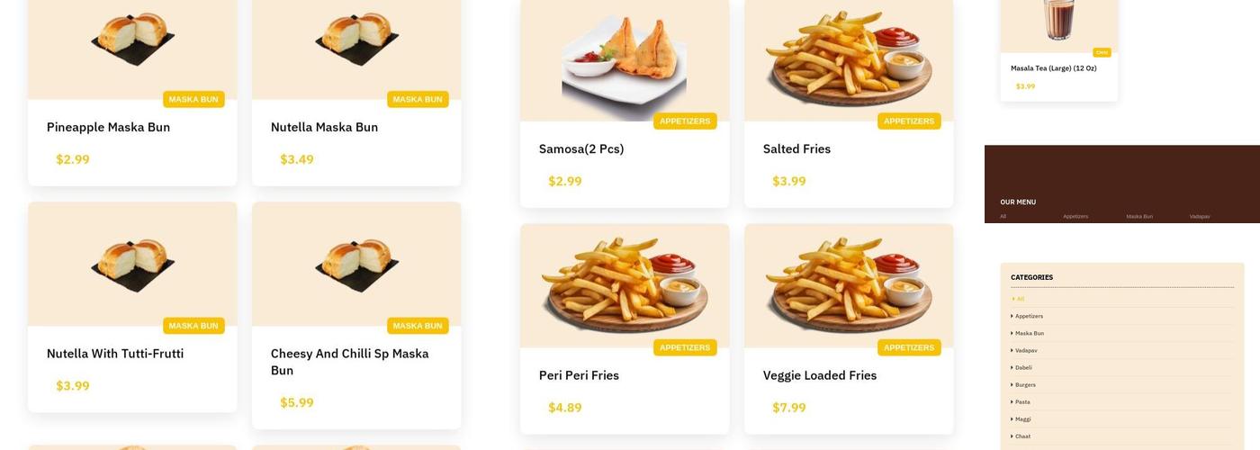 Cheesy and Chilli- Best Indian Fast Food Menu