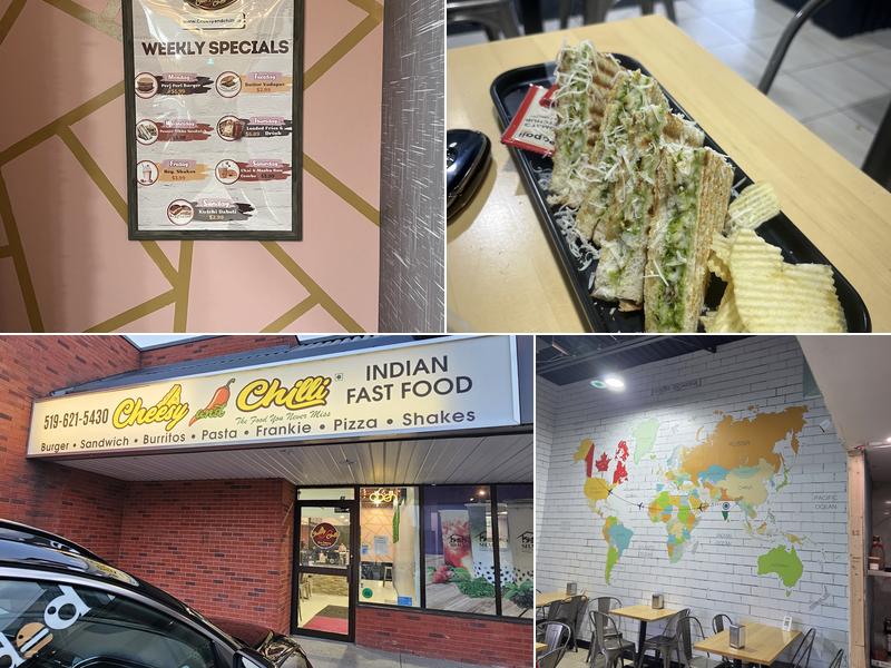 Cheesy and Chilli- Best Indian Fast Food 800 Franklin Blvd A3, Cambridge