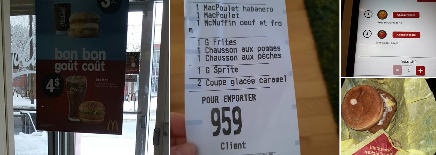 McDonald's Menu