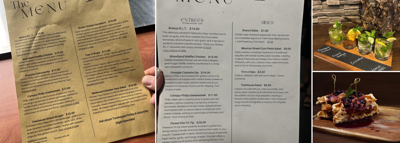 Treehouse CDA Menu