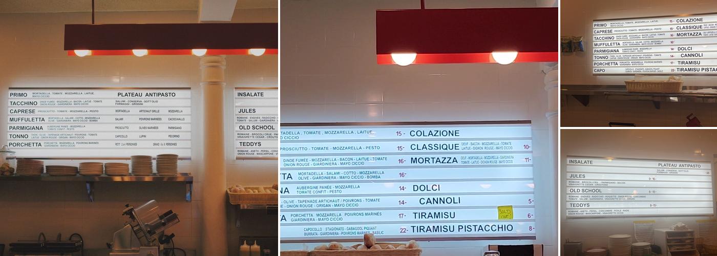 Ciccio's Menu