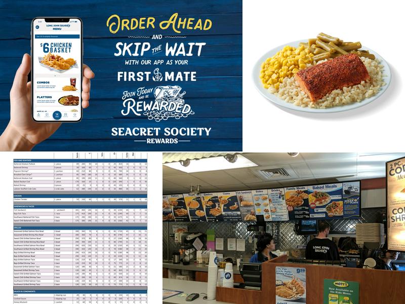 Long John Silver's Menu