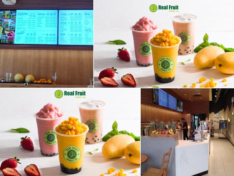 Real Fruit Bubble Tea Menu