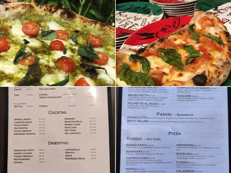 Comparù Menu