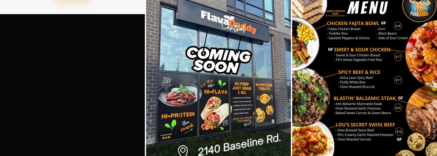 FlavaDaddy Central Menu