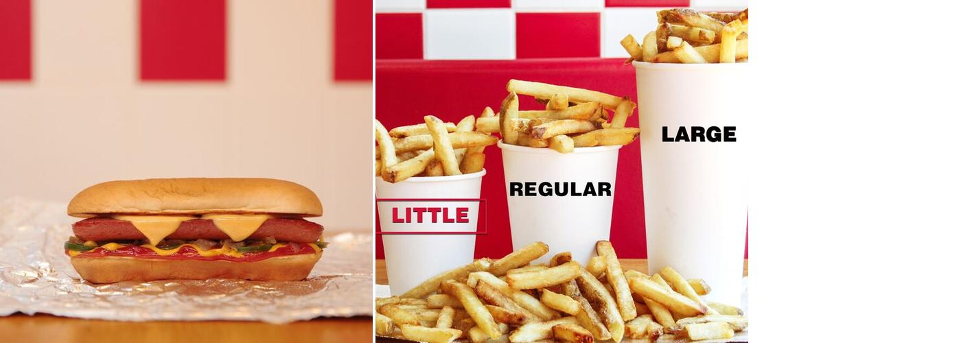 Five Guys Menu
