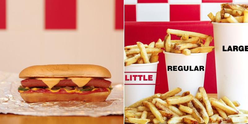 Five Guys Menu