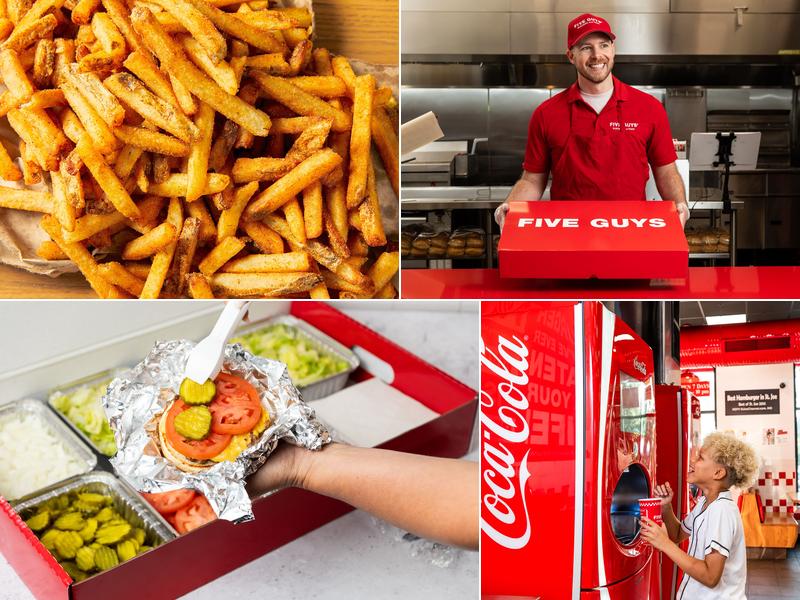 Five Guys 3300 Alpine Ave NW Suite 101, Grand Rapids