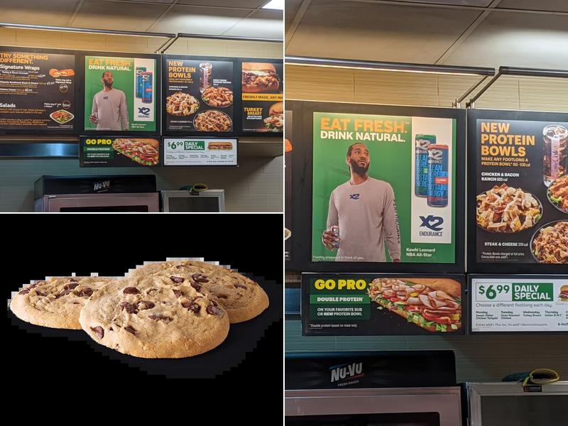 Subway Menu