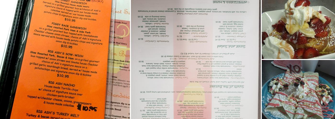 Coffee Cup Menu