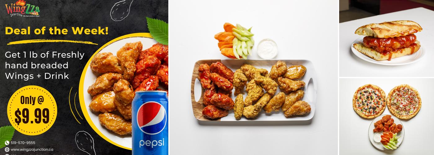 Wingzza Junction Menu