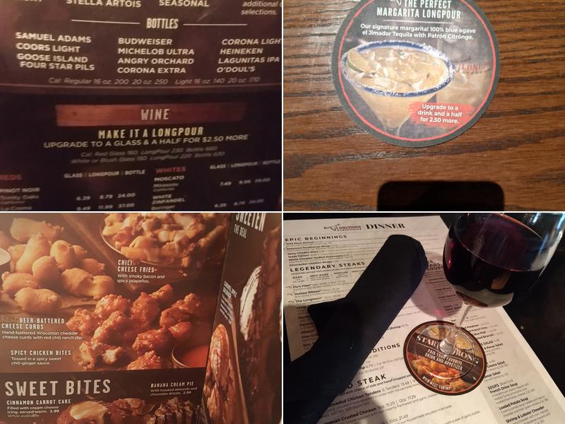 LongHorn Steakhouse Menu