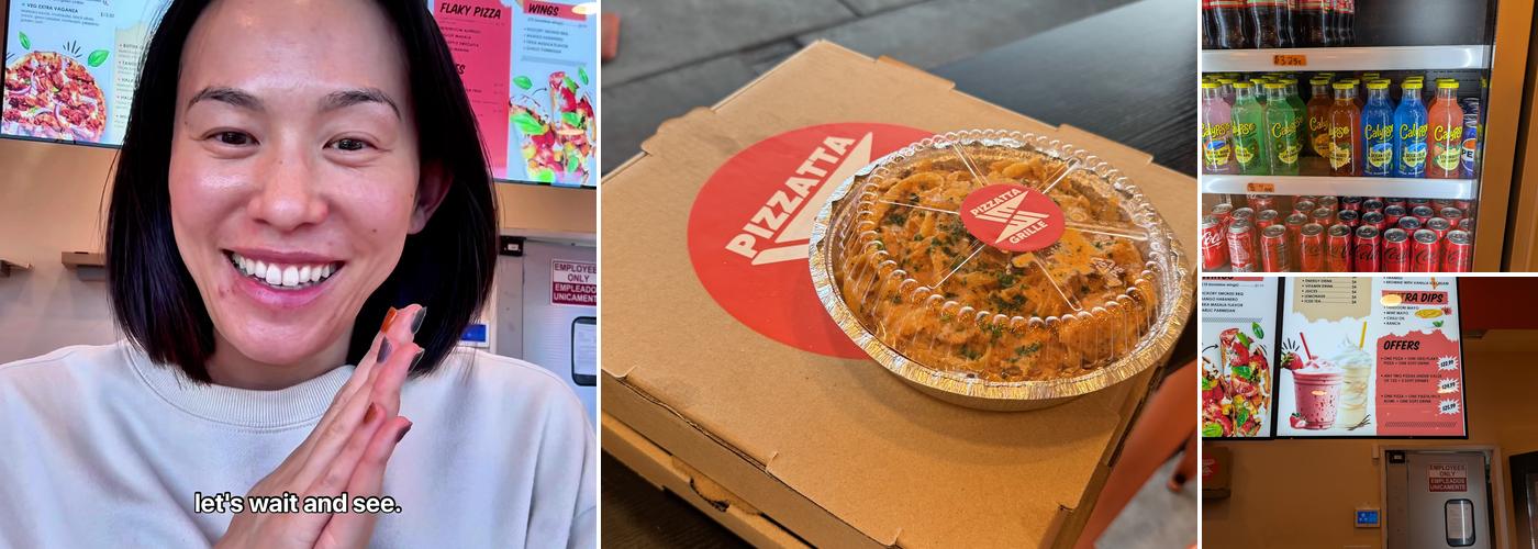 Pizzatta Grille Menu