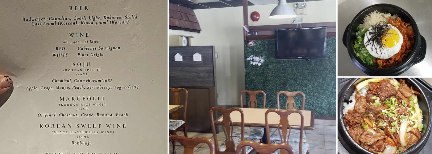 Hope Korean Kitchen Menu