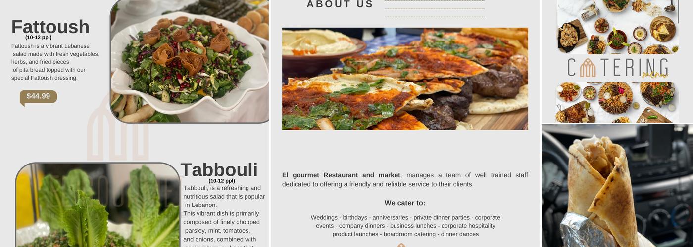 El Gourmet Express Menu